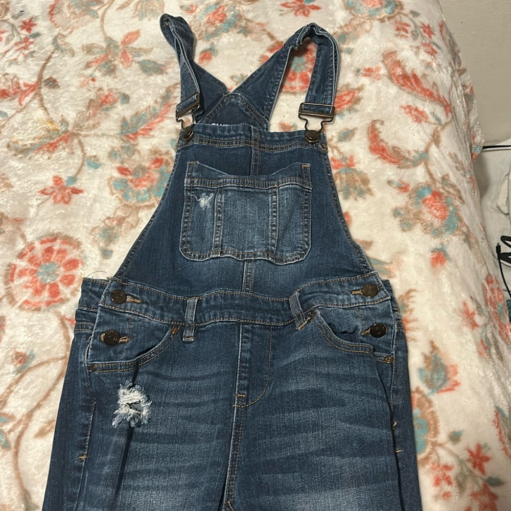 Denim Overalls